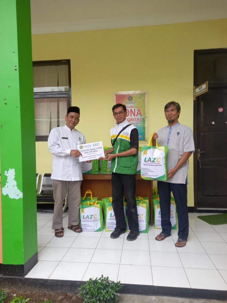 Semarakkan  Peacefull Muharram; Lebaran Yatim & Difabel 2025, LAZ Cilacap  Sampaikan Donasi Kepada Kementerian Agama Kabupaten Cilacap